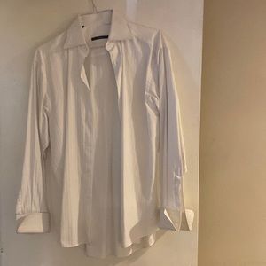 Gucci mens white dress shirt